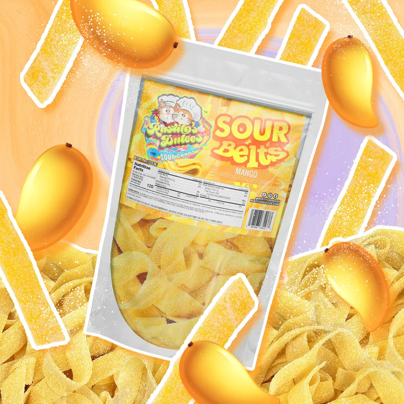 Mango Sour Belts