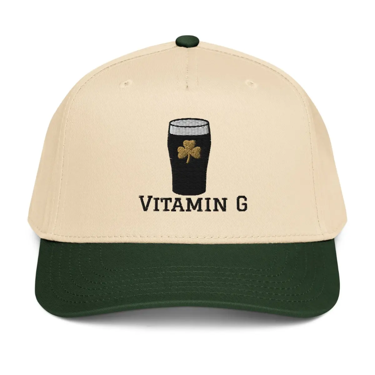 Embroidered Vitamin G Guinnness Otto Hat Embroidered Guinness Hat Drinking Hat