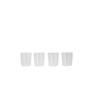 HAWKINS NEW YORK Essential Set Of 4 Medium Glasses in Clear