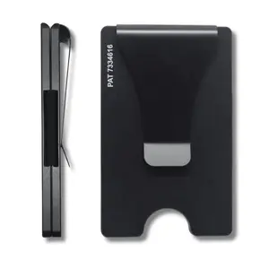 Smart Wallet RFID Blocking Card Holder Money Clip Premium