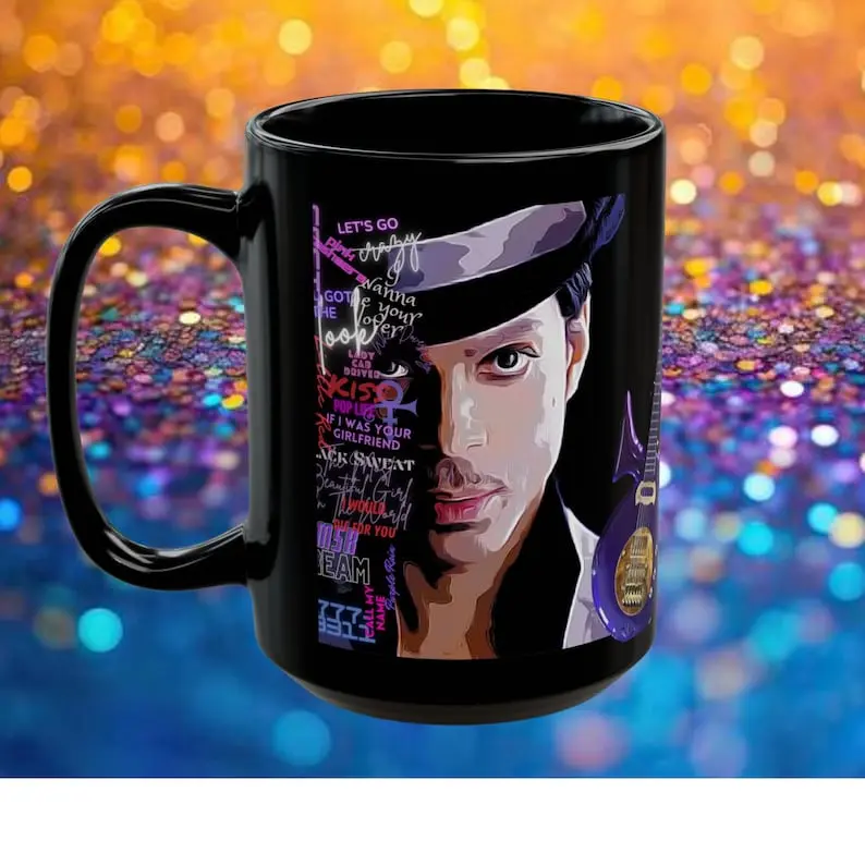 Prince Reign Mug, A Tribute to Prince, Coffee Mug