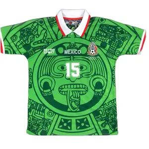 1998 Mexico Retro Hernandez Jersey