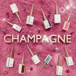 Champagne Cat Eye Nail Polish - 12 Elegant Shades with Magnetic Effect Long Lasting Salon Quality Finish Safe Non Toxic Formula