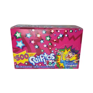 Quipitos Rojo Popping Sweet Candy Box with 24 Packets easter day