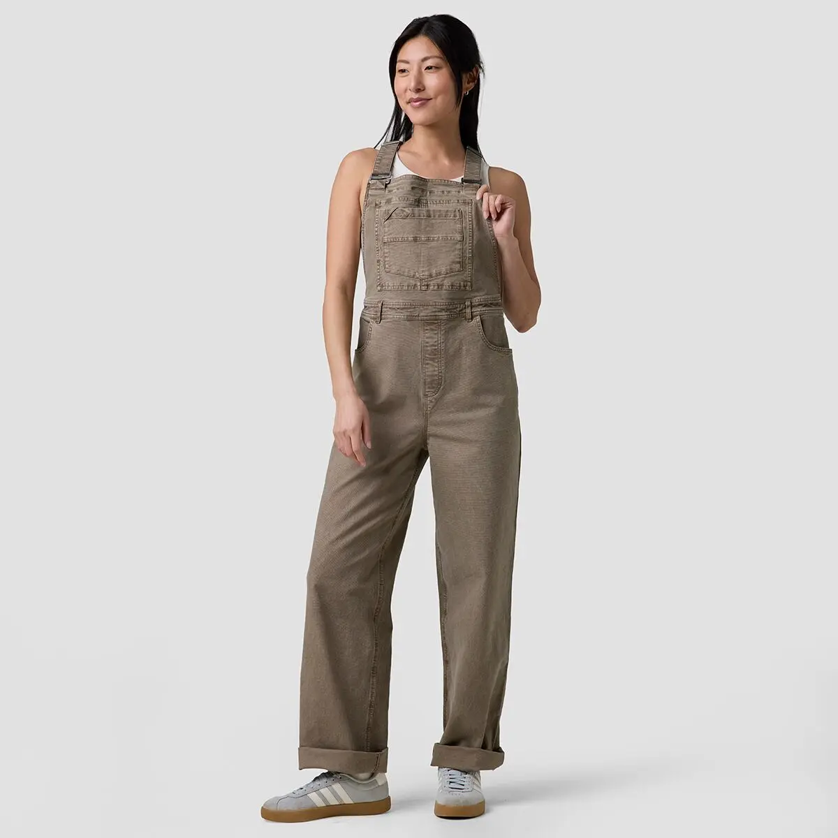 Backcountry Rambler Stretch Canvas Overall - Women's, Casual, Sleeveless, Pockets