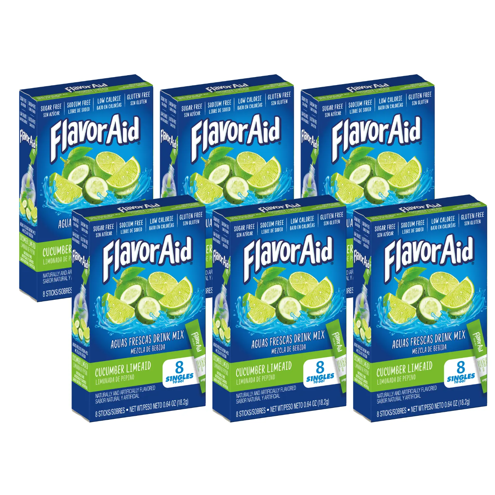 8 CT Cucumber Limeade (6-Pack)