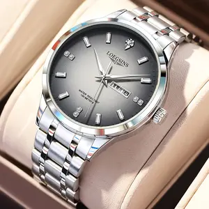 LOEGSINS Genuine Top 10 Men’s Automatic Mechanical Watch, Waterproof Luminous Wristwatch — Ideal Birthday Gift for Boyfriend