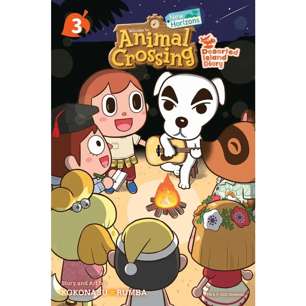 USED Book - Animal Crossing: New Horizons, Vol. 3: Deserted Island Diary by Rumba, Kokonasu (Paperback) - english