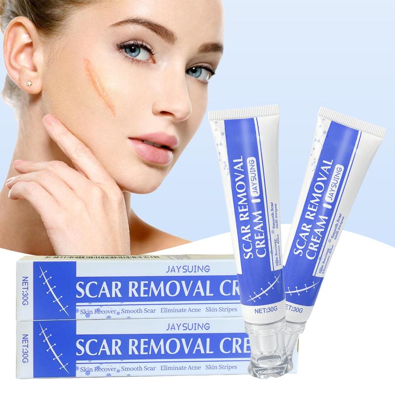 Professional Scar Removal Cream, Advanced Silicone Skin Repair Gel for Burn,Acne Old Scar Removal Cream for Face & Body | Fades Dark Scars