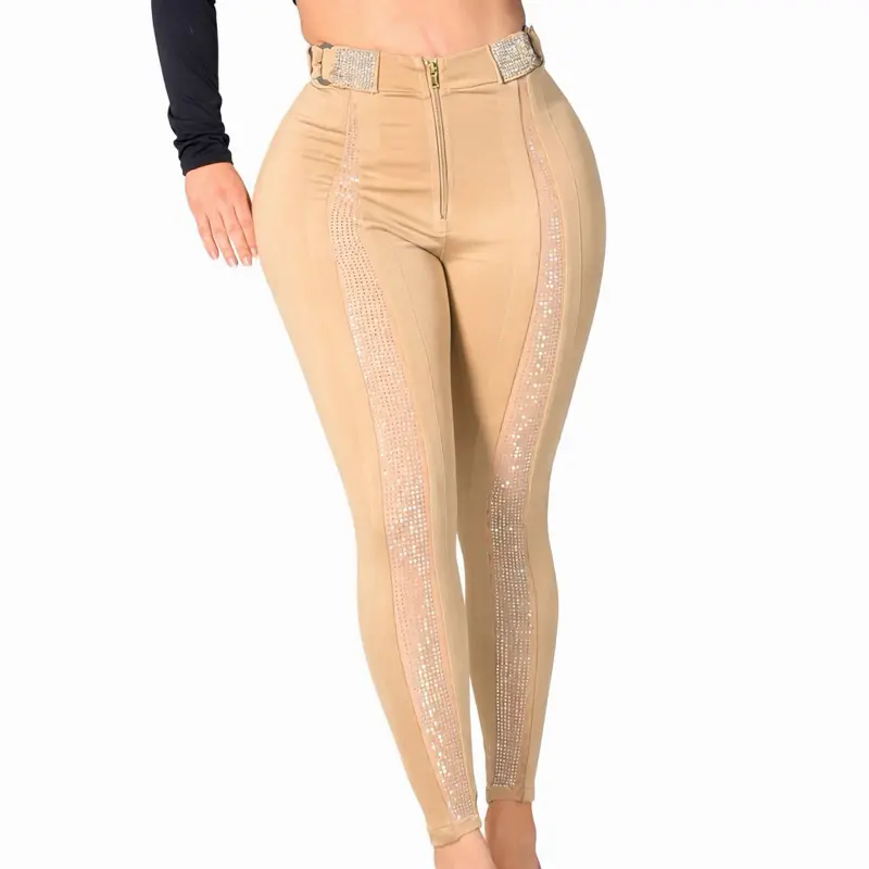 Leggins 0 bianco beige women Leggins 0 bianco beige women