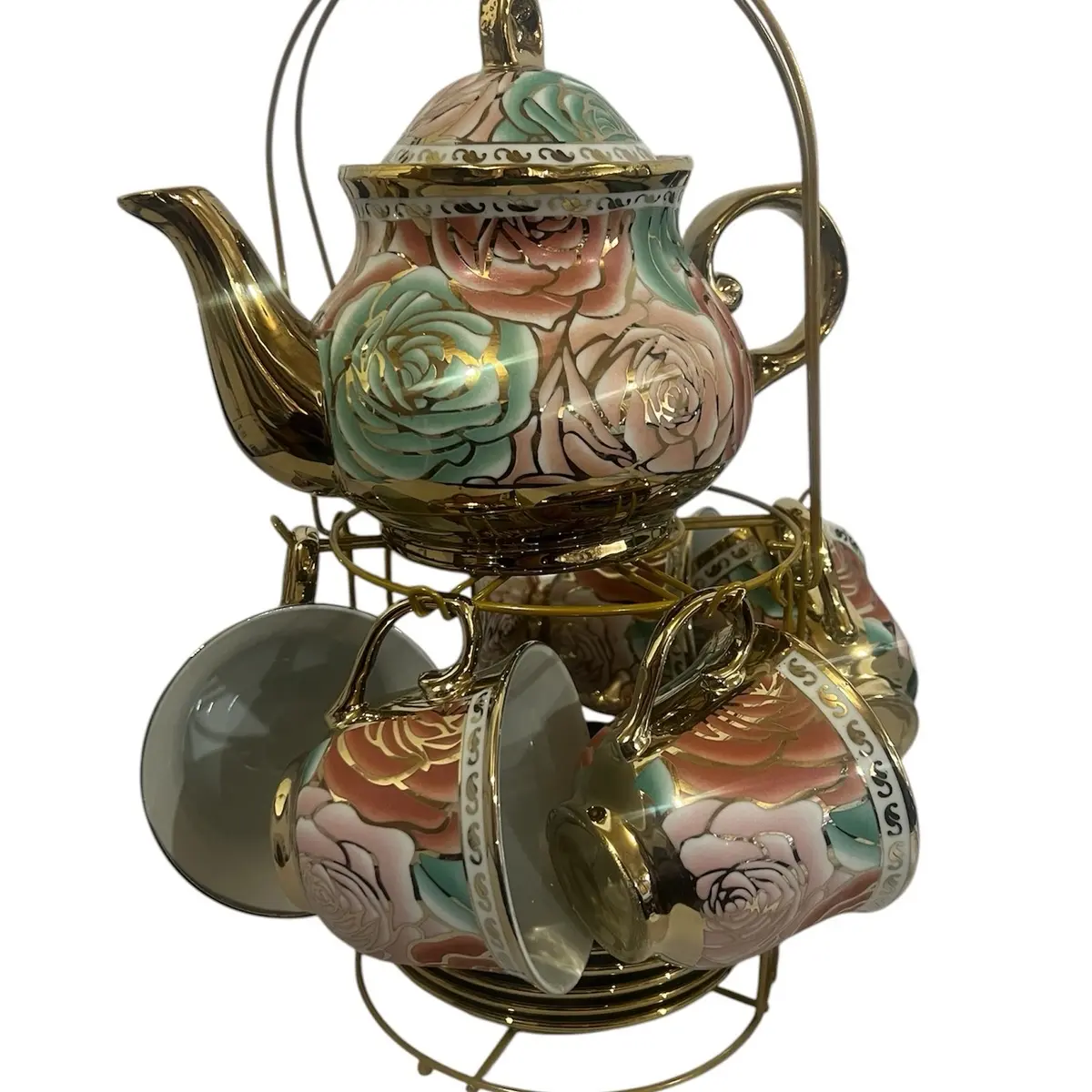 Tea set 13 PCs For Serving Coffee , tea
