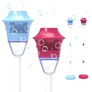 Light Up Musical Bubble Machine, Multifunction Bubble Maker, Outdoor Bubble Blower Toy, LED Camping Lantern, Party Supplies for Kids, Garden Yard Patio Summer Fun, Birthday Gift (Bubble Solution Not Included, Requires 3 AA Batteries)