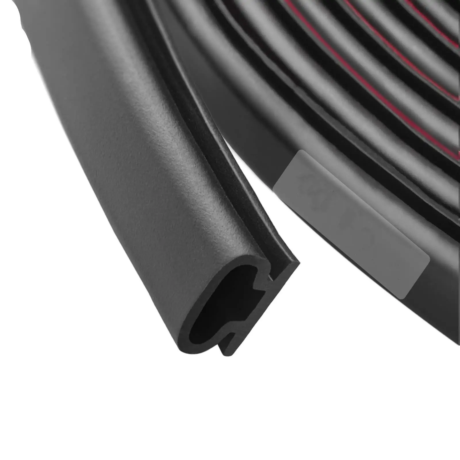40 Feet Door Sealing Strip, 1 Roll Door Corner Seals, Door Seal Strip, Self-adhesive Sound Insulation & Anti-collision Door Sealing Strip, Dustproof R