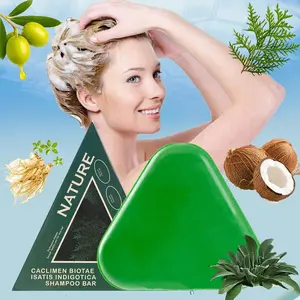 [ODDORJOY]  Nature Seven Herbal Shampoo Bar Polygonum & Cypress Plant-Based Solid Soap for All Hair Types Eco-Friendly Zero Waste Natural Care with Refreshing Botanical Scent