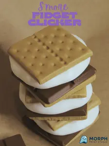 Smore Fidget Clicker: Stress Relief Toy