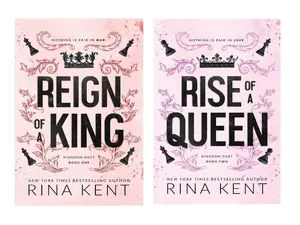 Kingdom Duet By Rina Kent (2 book series): Reign of a King - Rise of a Queen (Paperback)