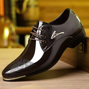 Men's Formal Shoes: Durable, waterproof, and featuring a classic lace-up design. Ideal for business and formal occasions, the elegant lacing accentuates a look of refined sophistication.