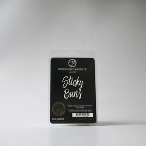 Sticky Buns - 5.5 oz Wax Melt - Soy Wax, Warm Cinnamon & Sweet Bakery Scent, Paraffin-Free, Flameless, Long-Lasting Wax Cubes