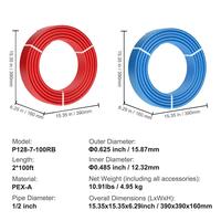 1/2 inch【Red-and-Blue】