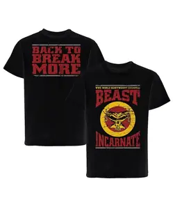 Brock Lesnar Beast Wrestling Tee Oversized Graphic T-Shirt Streetwear Unisex
