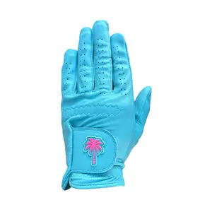 Palm Tree Golf Glove Men's Premium 100% AAA Cabretta Leather Comfortable Grip