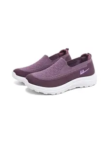 Women's Spring New Casual Sport Shoes, Outdoor Woven Comfortable Walking Shoes, Breathable Running Sneakers, One-Click Slip-On, All Seasons