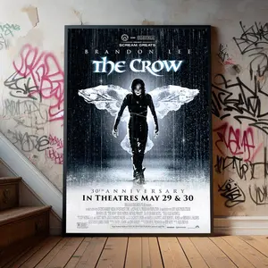 The Crow 1994 Movie 30th anniversary Movie Poster