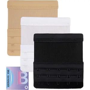 Women's Bra Extenders 3 Hook/2 Hook/5 Hook/4 Hook Plus Size Bra Extender,Soft Comfortable Bra Strap Extender