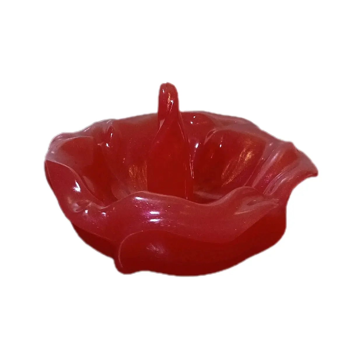 Epoxy Resin Ring Holder - Clear Organizer for Jewelry and Accessories