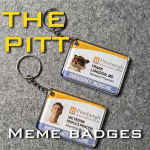 The Pitt Acrylic keychains, Michael keychains, Jack ABBOT charm, Dennis charm gift, Pitt Inspired Handmade Photo Charm