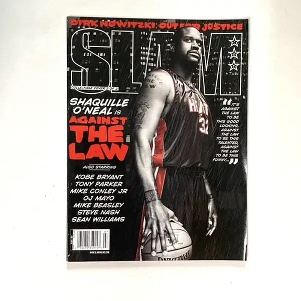 Slam Magazine Poster Print July 2007 NBA Miami Heat Shaquille O'Neal - POSTER NO FRAME