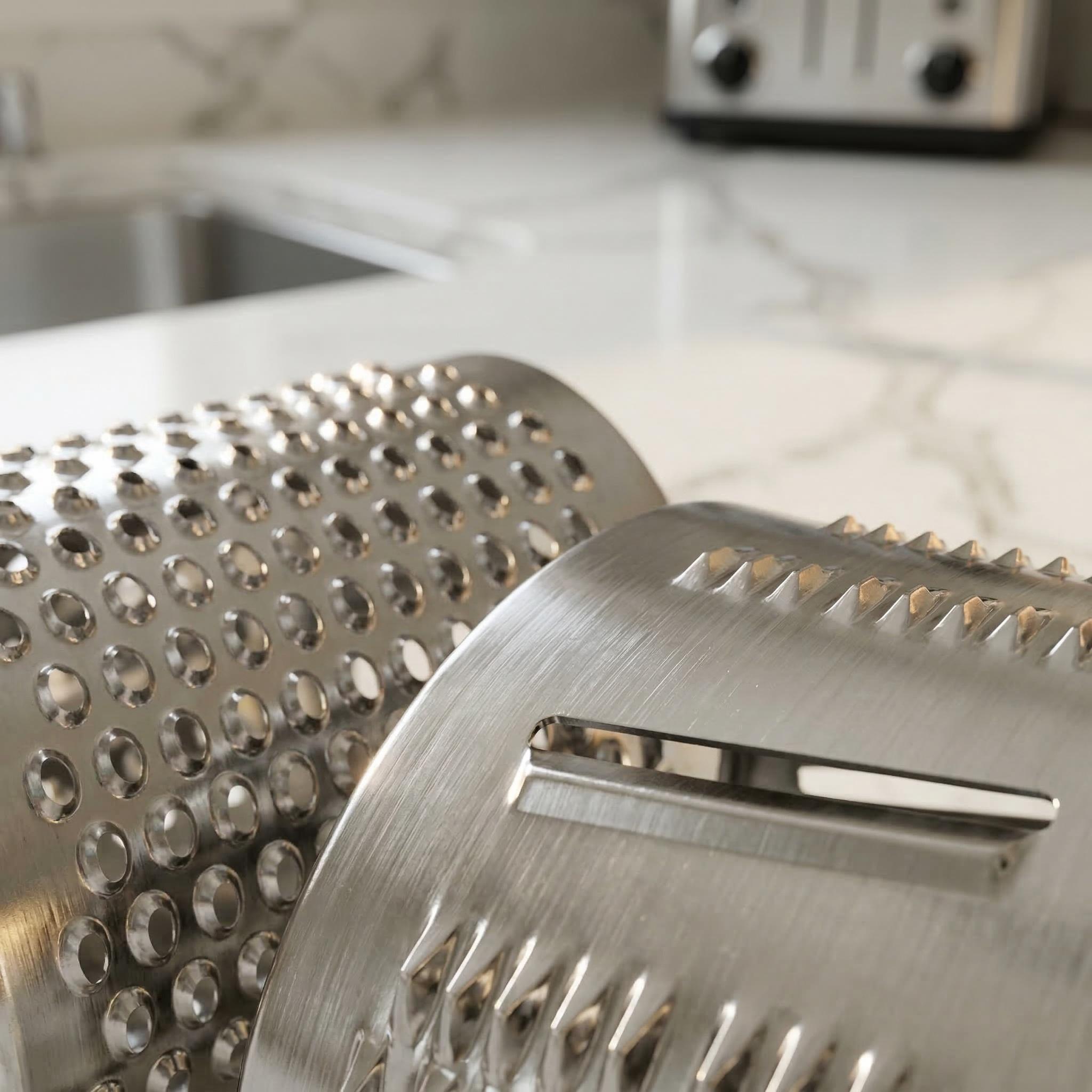 Multifunctional Peeler - Green Design with Multiple Attachments for Efficient Food Preparation