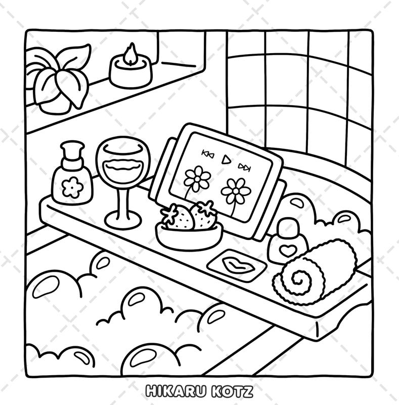 Self-Love: Girl Therapy Coloring Book to Inspire Yourself and Love Who You Are (Bold & Easy Coloring Book)