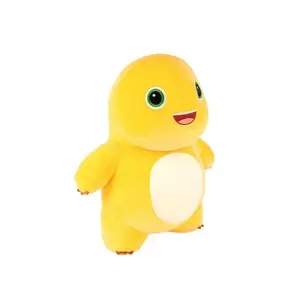 Milky Dragon Plush Toy Dinosaur Cartoon Doll Same Style as the Doll Machine Gift Box Year of the Dragon Mascot