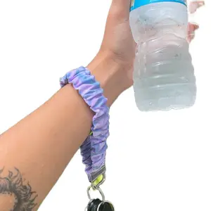 Scrunch Keychain, Dreamy Purple