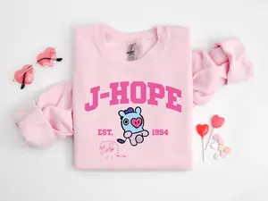 J-hope Est.1994 Sweatshirt, BT21 Chibi Cute Sweater, Gift for fan, KPOP tour 2026