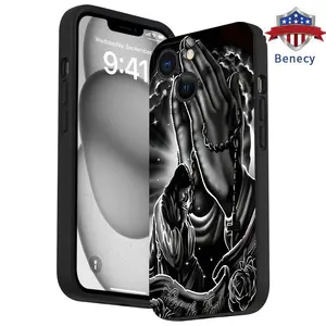 Phone Case for iPhone 15 16 14 Pro Max 13 12 11 XR XS Plus E Prayer Full Body Protection Drop-Resistant soft to touch Soft Cover for  Boy