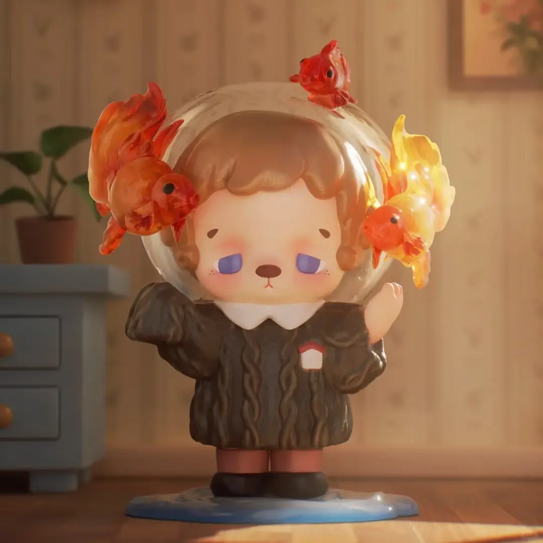 Konw Konw House of Memories Series Themed Surprise Figurine Collectibles Figurine Mystery Box