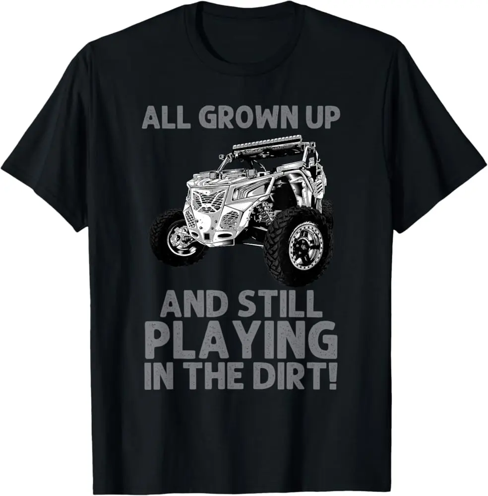 Funny Sxs Design For Men Women Offroading Utv Side By Side T-Shirt
