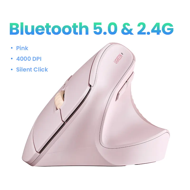 Pink-Bluetooth 5.0+2.4G Model