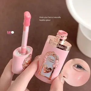 Liquid Blush Filter Makeup, Natural Radiant Glow, Lightweight Formula Easy Apply, Suitable for All Skin Types, 6 Colors Available