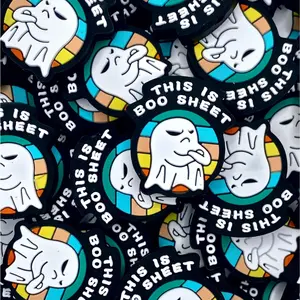 What! This Is Boo Sheet Silicone Focal Beads