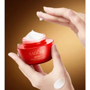 Natural Rose Face Cream 50g Deep Hydration Comfort Dry Skin Light Texture Soothing Daily Face Moisturizer