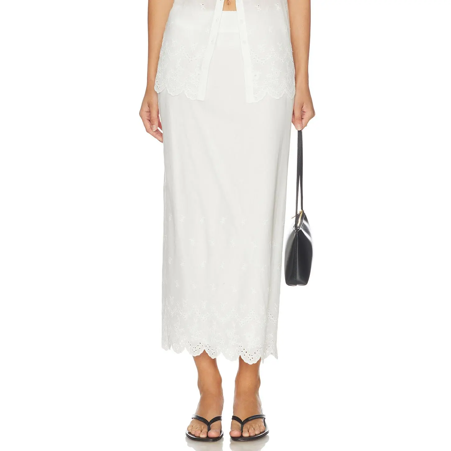 Elodie the Label Giselle Skirt in Cannoli Cream