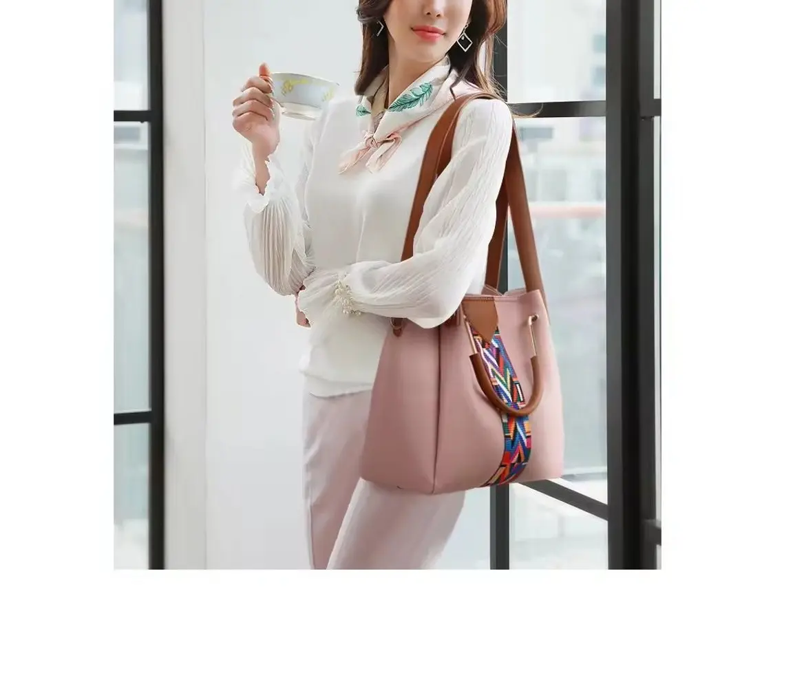Fashion Ladies Handbag Set Big, High-Quality, 4pcs in 1 Set.