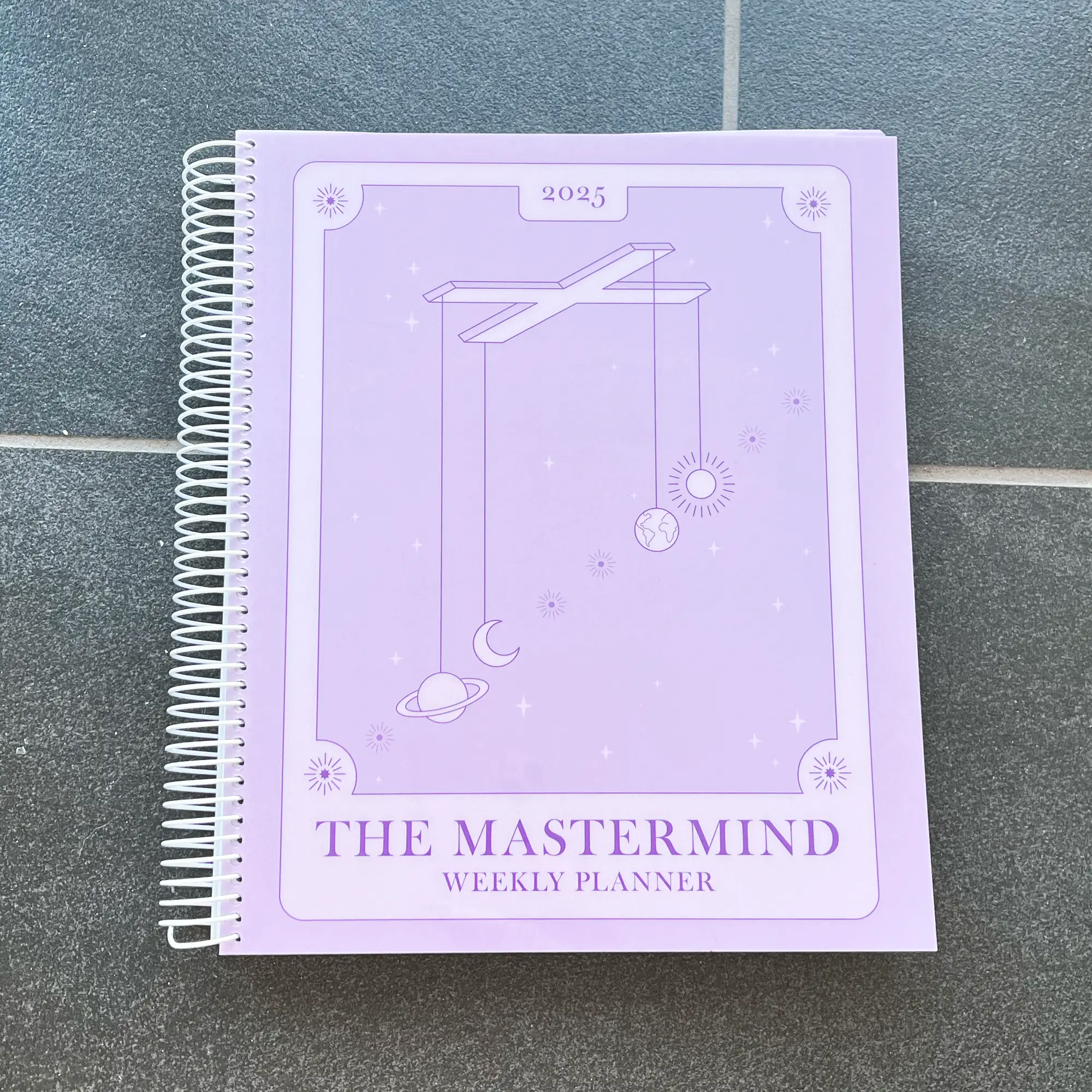 2025 Weekly Mastermind Planner, 8.5 x 11