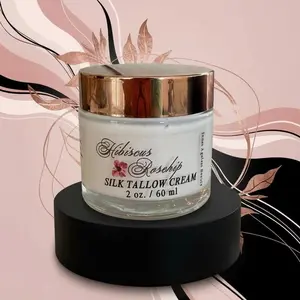 Hibiscus Rosehip Silk Tallow Cream