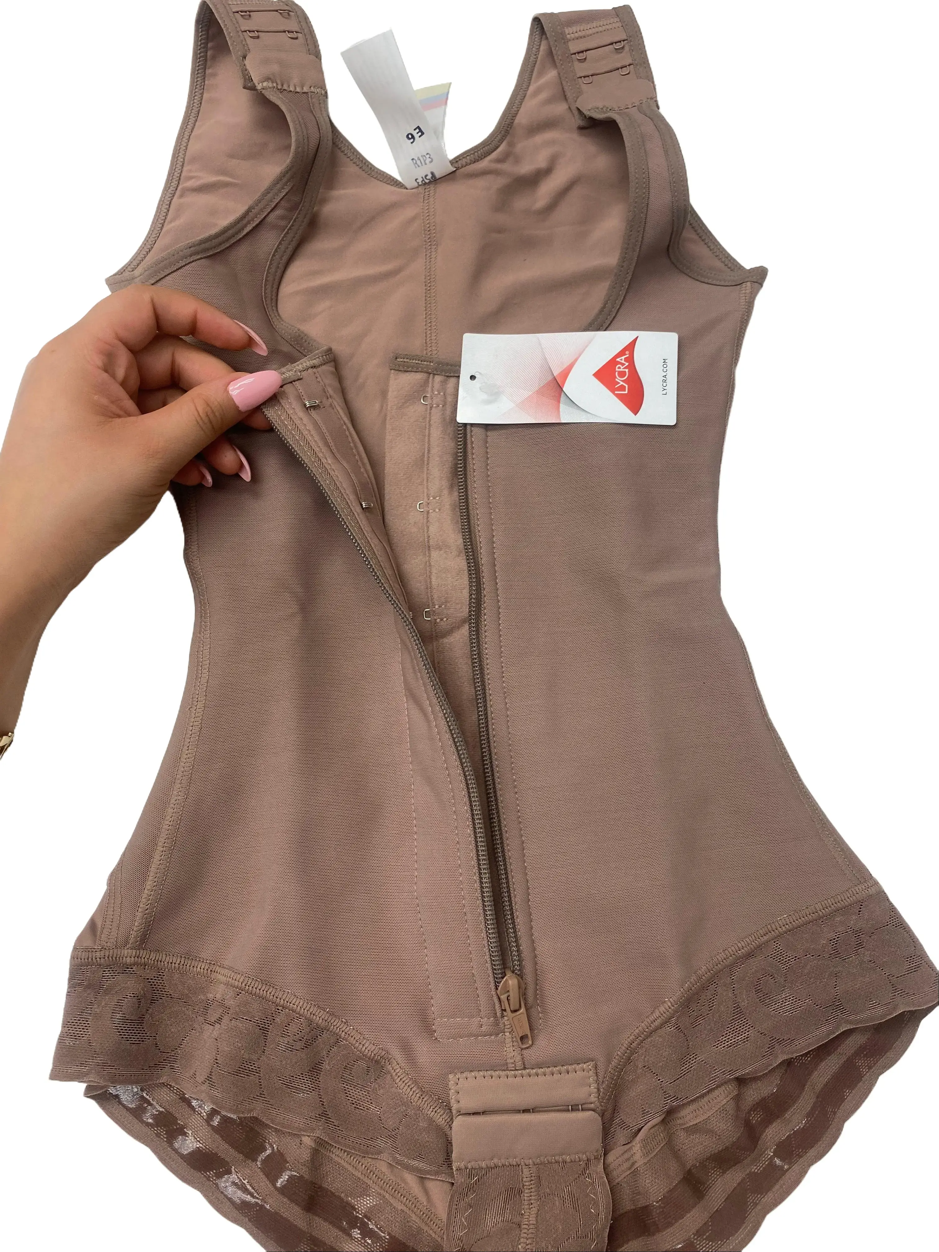 Women's Shapewear Bodysuit, Daisy Design Tummy Control Underwear for Women