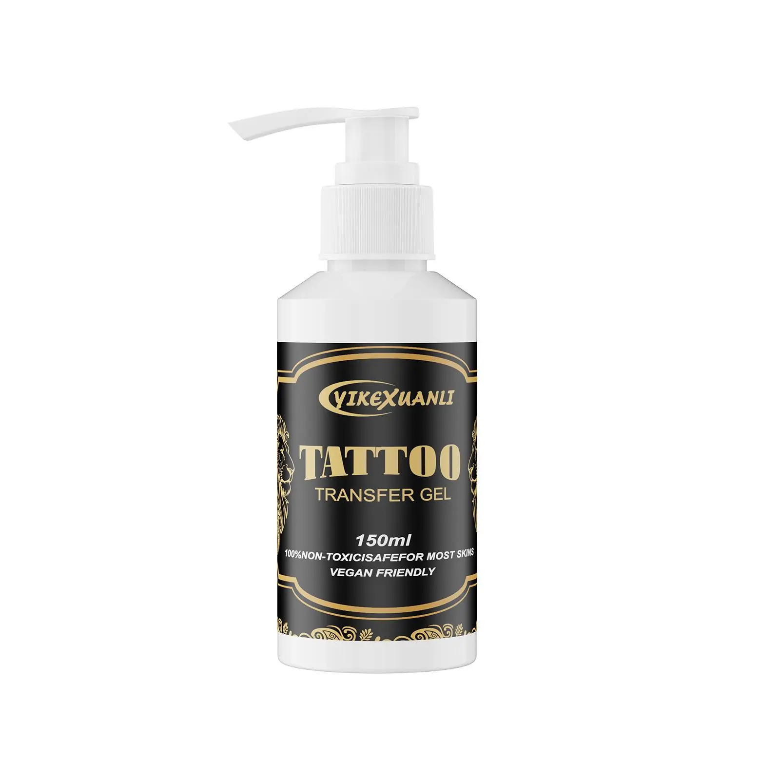 Yikexuanli Tattoo Stencil Transfer Gel Solution 150ML Professional Tattoo Stencil Gel Fresh Tattoo Stuff Stencil Transfer Cream Gel for Transfer Stickers Paper Machine Soap Tattoo Supplies - Clear & Long-Lasting