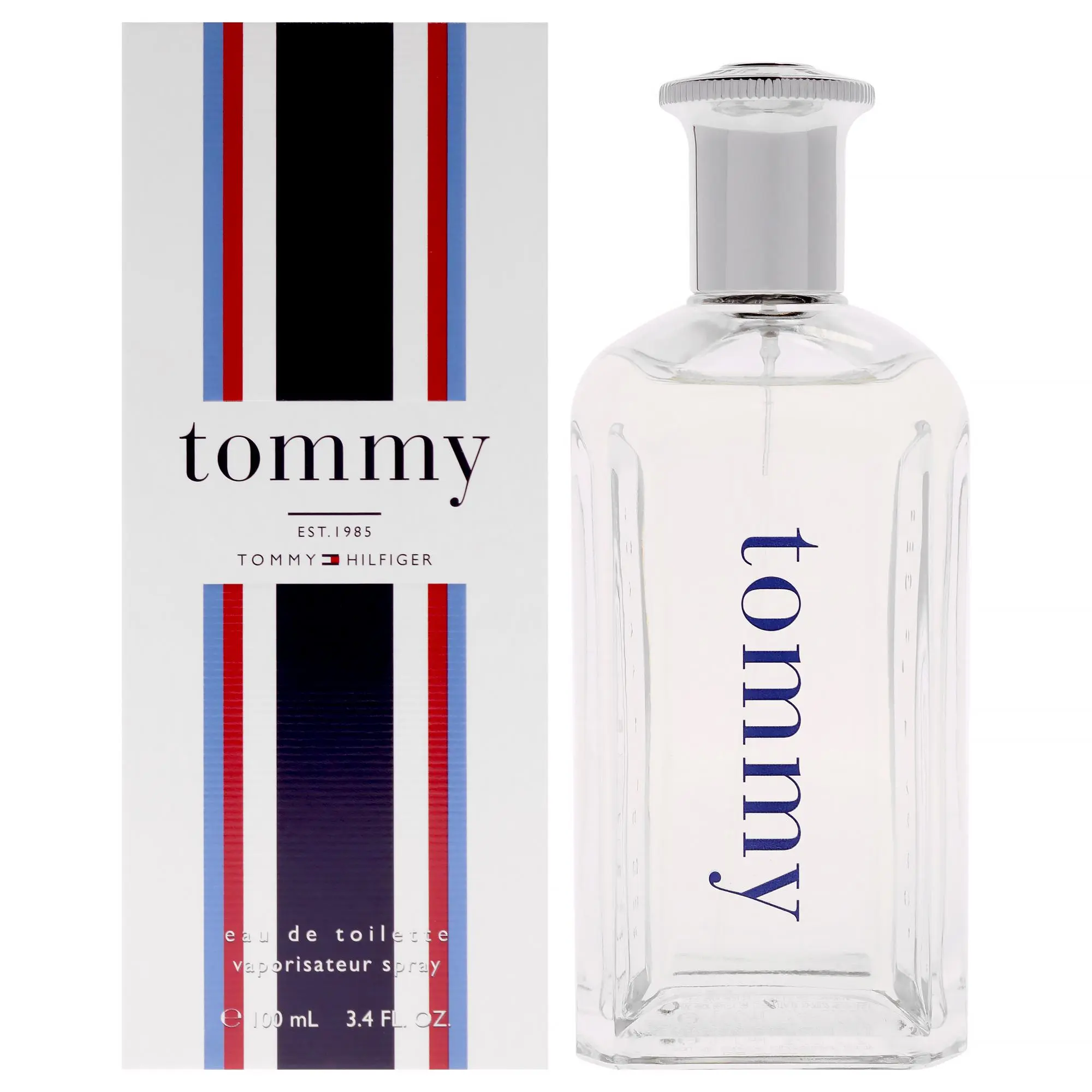 TOMMY HILFIGER Tommy Cologne for Men - Classic EDT Spray, Long Lasting Fresh Scent for Daily Use - 3.4 fl oz